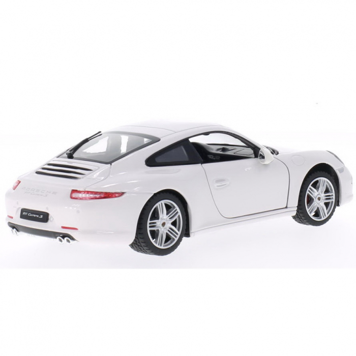 Mașinuță Metalică Porsche 911 Alb, Scara 1:24  [6]