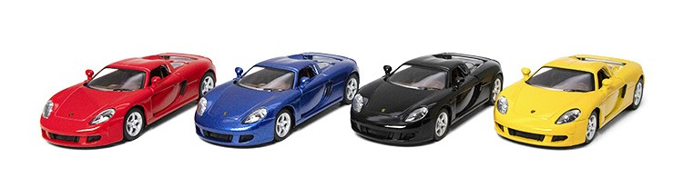 MASINUTA METALICA PORSCHE CARRERA GT 13CM  SCARA 1 LA 36 [2]