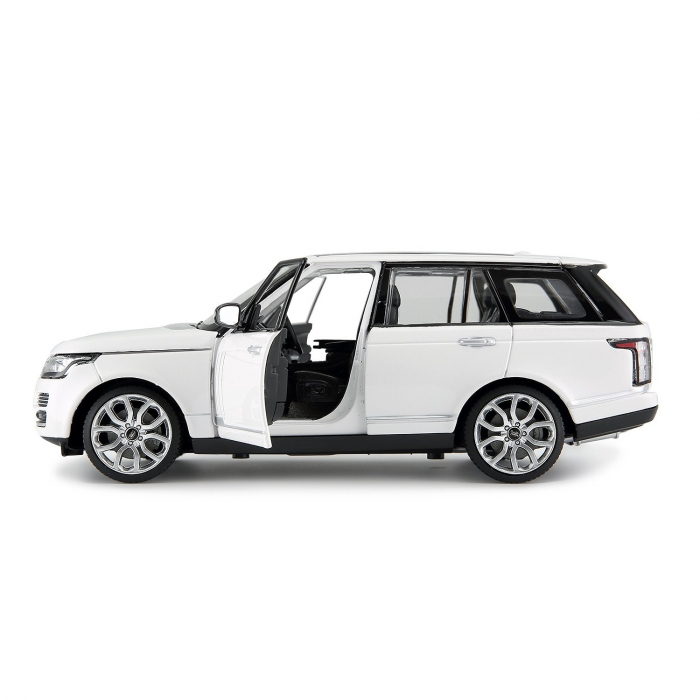 Mașinuță Metalică Range Rover Alb, Scara 1:24  [4]