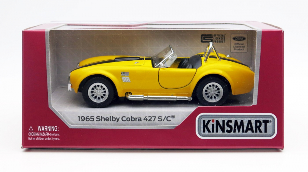MASINUTA METALICA SHELBY COBRA 13CM SCARA 1 LA 32 [1]