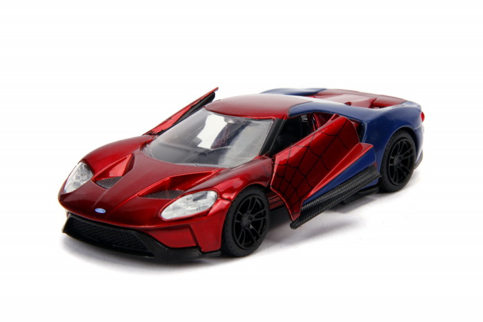 Mașinuță Metalică Spiderman 2017 Ford GT 1:32 [7]