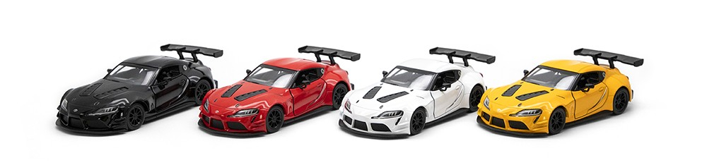 MASINUTA METALICA TOYOTA GR SUPRA 13CM SCARA 1 LA 36 [2]