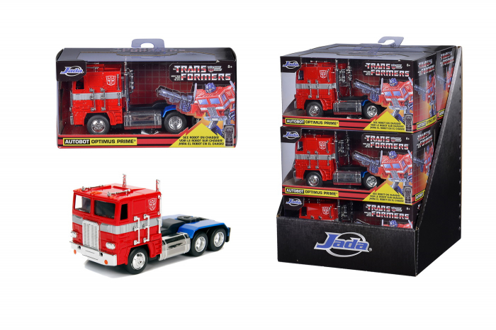 Mașinuță Metalică Transformers G1 Optimus Prime 1:32 [8]