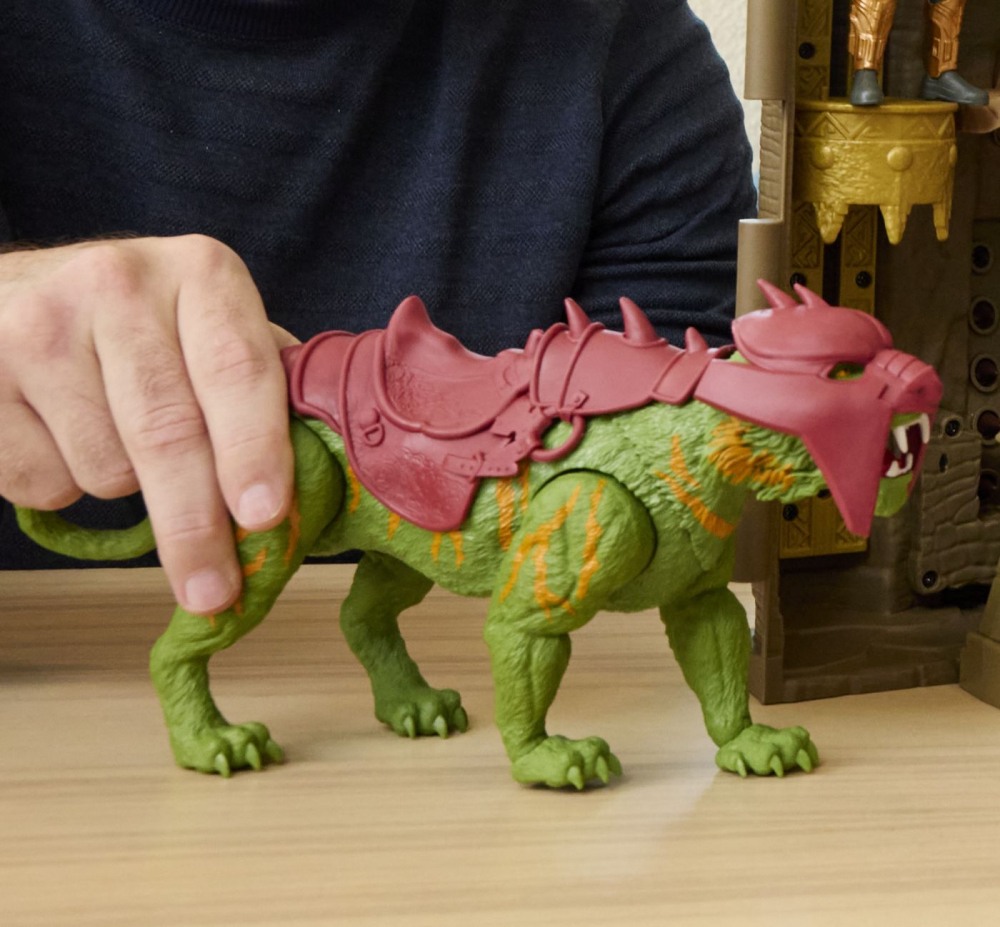 MASTERS OF THE UNIVERSE FIGURINA INTERACTIVA BATTLE CAT CU SUNETE 28CM [3]