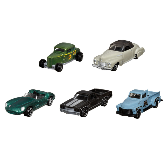 Matchbox set 5 masinute metalice coffee cruisers iv scara 1:64 [2]