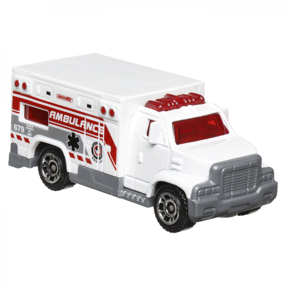 Matchbox Set 5 Masinute Metalice Mbx Rescue Iii Scara 1:64 [6]