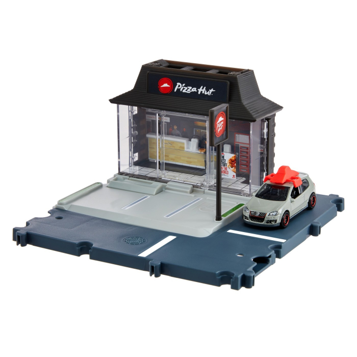 Matchbox - Set Action Drivers Pizza Hut [3]