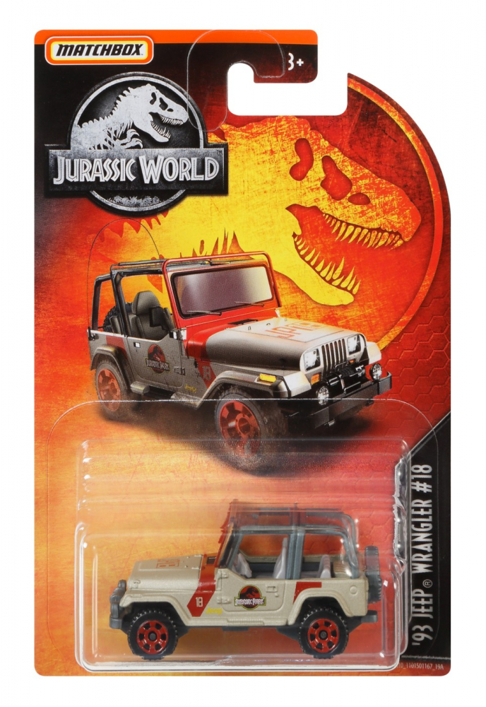 MATCHBOX VEHICUL JURASSIC WORLD SCARA 1:64 [1]