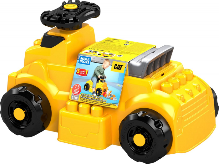 Mega Bloks Vehicul de Construit CAT 10 Piese  [4]