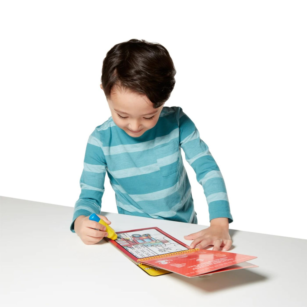 MELISSA AND DOUG CARTE DE COLORAT VEHICULE REUTILIZABILA CU APA WATER WOW [5]