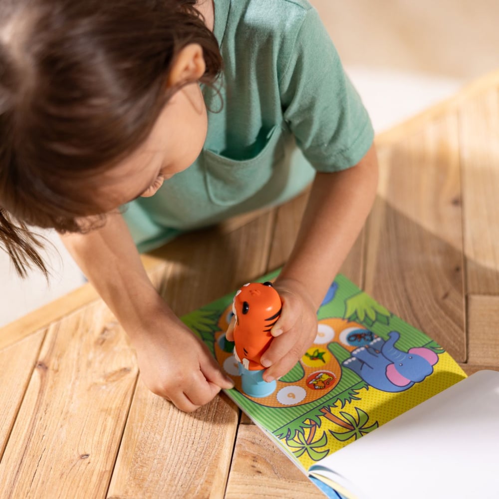 MELISSA AND DOUG SET DE JOACA AUTOCOLANTE SI STAMPILA REINCARCABILA TIGRU [3]