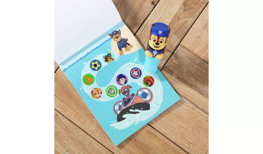 MELISSA AND DOUG STICKER WOW PATRULA CATELUSILOR SET DE JOACA AUTOCOLANTE SI STAMPILA CHASE [6]