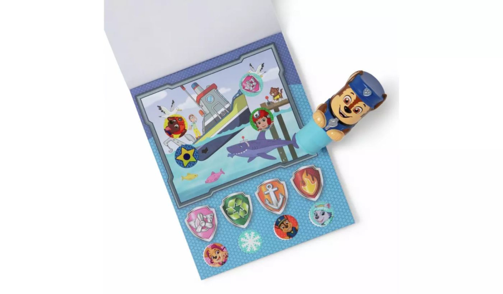 MELISSA AND DOUG STICKER WOW PATRULA CATELUSILOR SET DE JOACA AUTOCOLANTE SI STAMPILA CHASE [2]