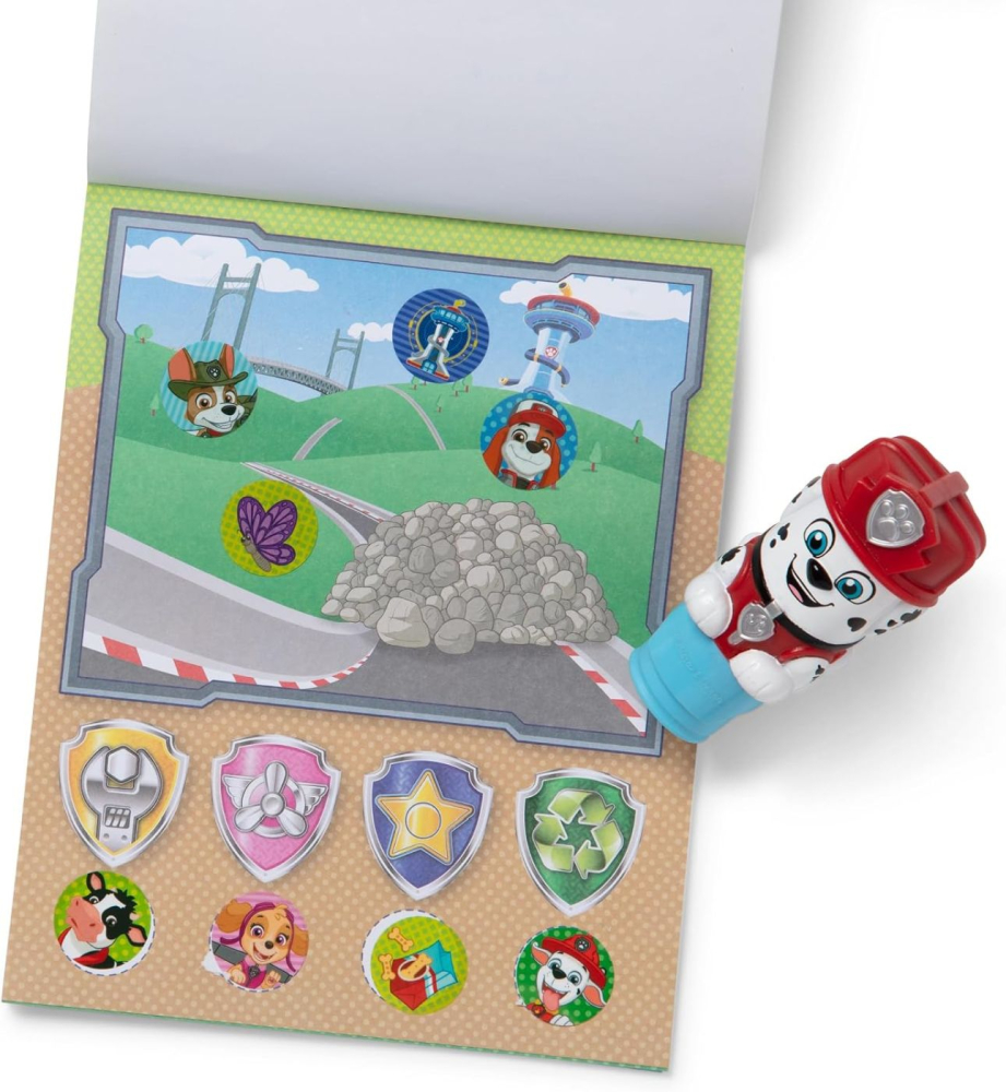 MELISSA AND DOUG STICKER WOW PATRULA CATELUSILOR SET DE JOACA AUTOCOLANTE SI STAMPILA MARSHALL [5]