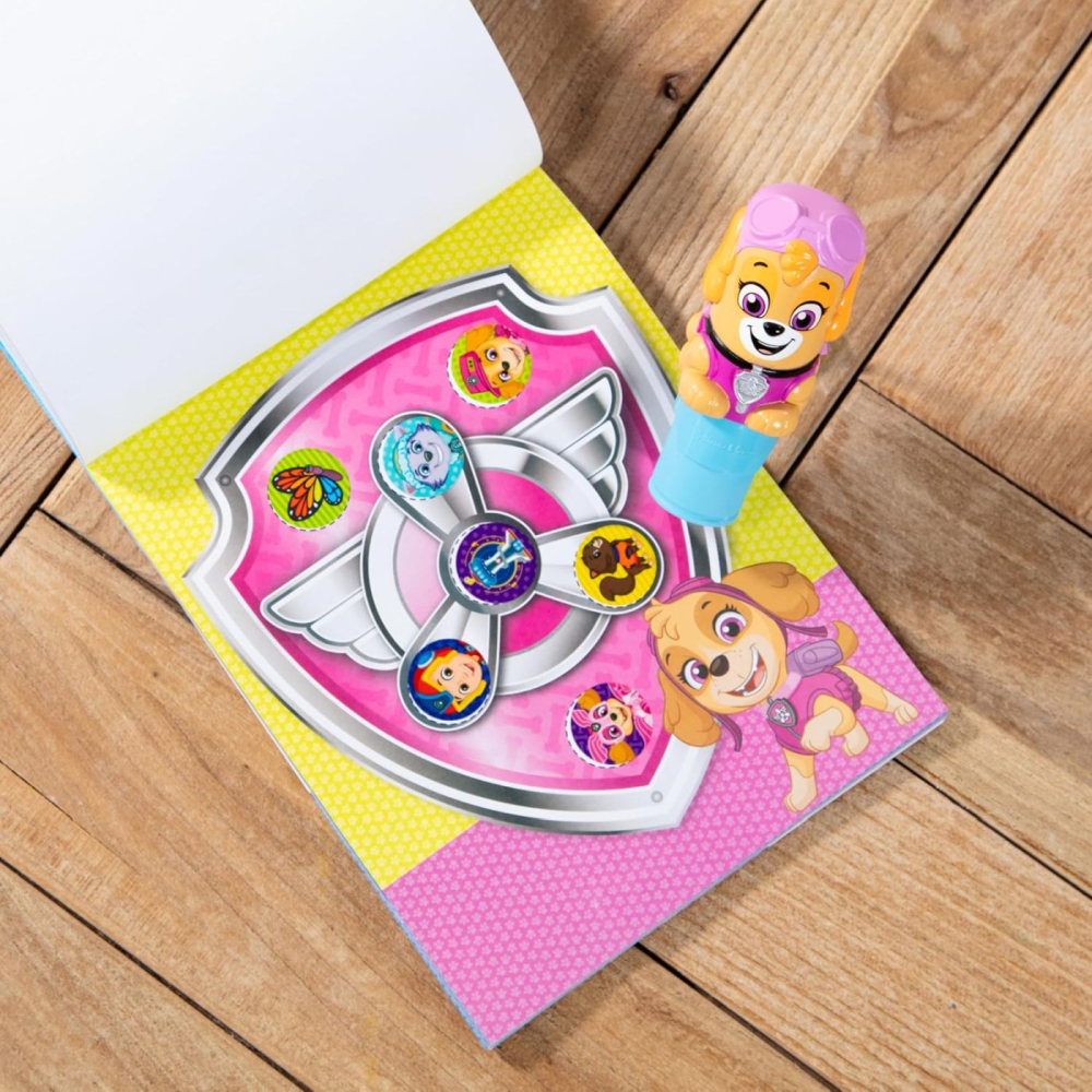 MELISSA AND DOUG STICKER WOW PATRULA CATELUSILOR SET DE JOACA AUTOCOLANTE SI STAMPILA SKYE [6]