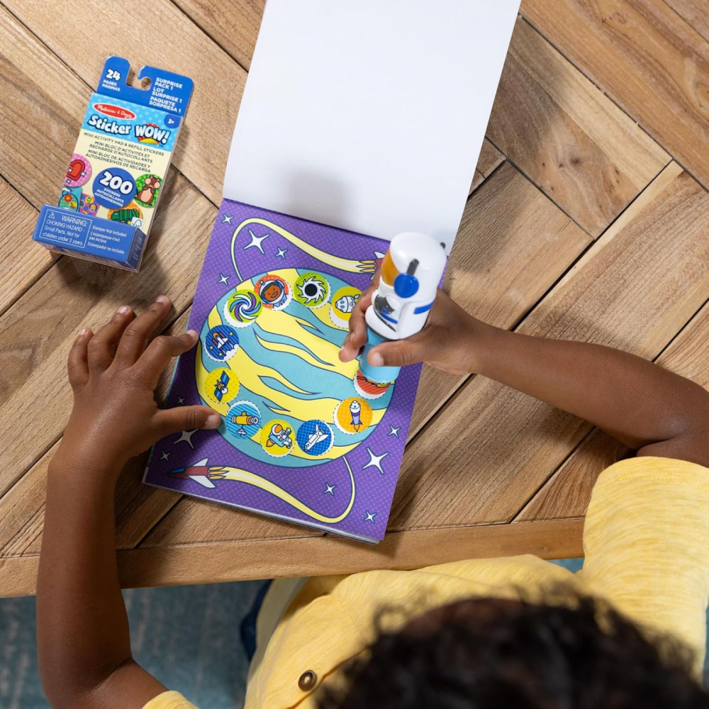 MELISSA AND DOUG STICKER WOW SET DE JOACA AUTOCOLANTE SI STAMPILA ASTRONAUT [5]