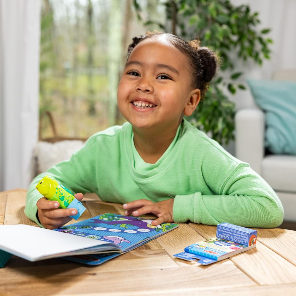 MELISSA AND DOUG STICKER WOW SET DE JOACA  AUTOCOLANTE SI STAMPILA BROASCA TESTOASA [3]