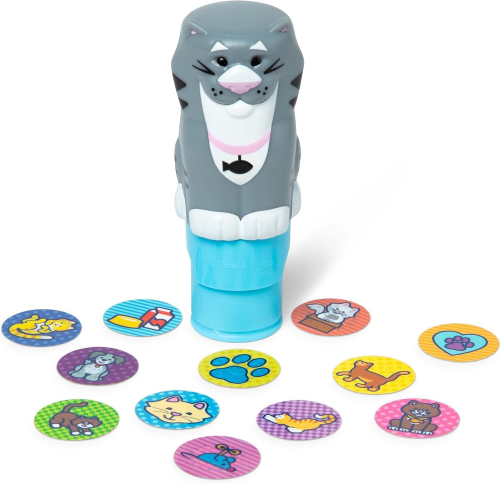 MELISSA AND DOUG STICKER WOW SET DE JOACA  AUTOCOLANTE SI STAMPILA PISICA [2]