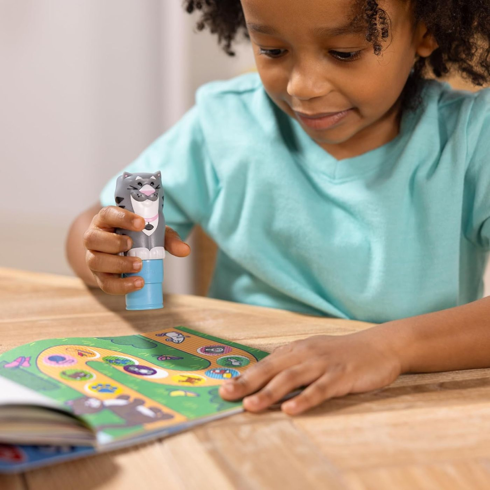 MELISSA AND DOUG STICKER WOW SET DE JOACA  AUTOCOLANTE SI STAMPILA PISICA [4]