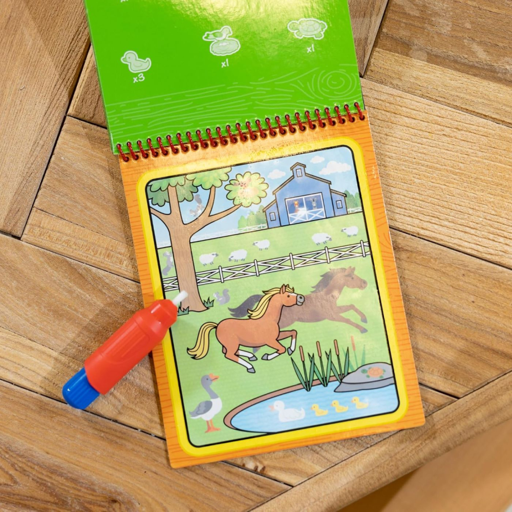 MELISSA AND DOUG WATER WOW CARTE DE COLORAT FERMA [6]