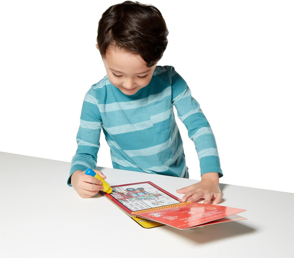 MELISSA AND DOUG WATER WOW CARTE DE COLORAT VEHICULE CU APA [5]