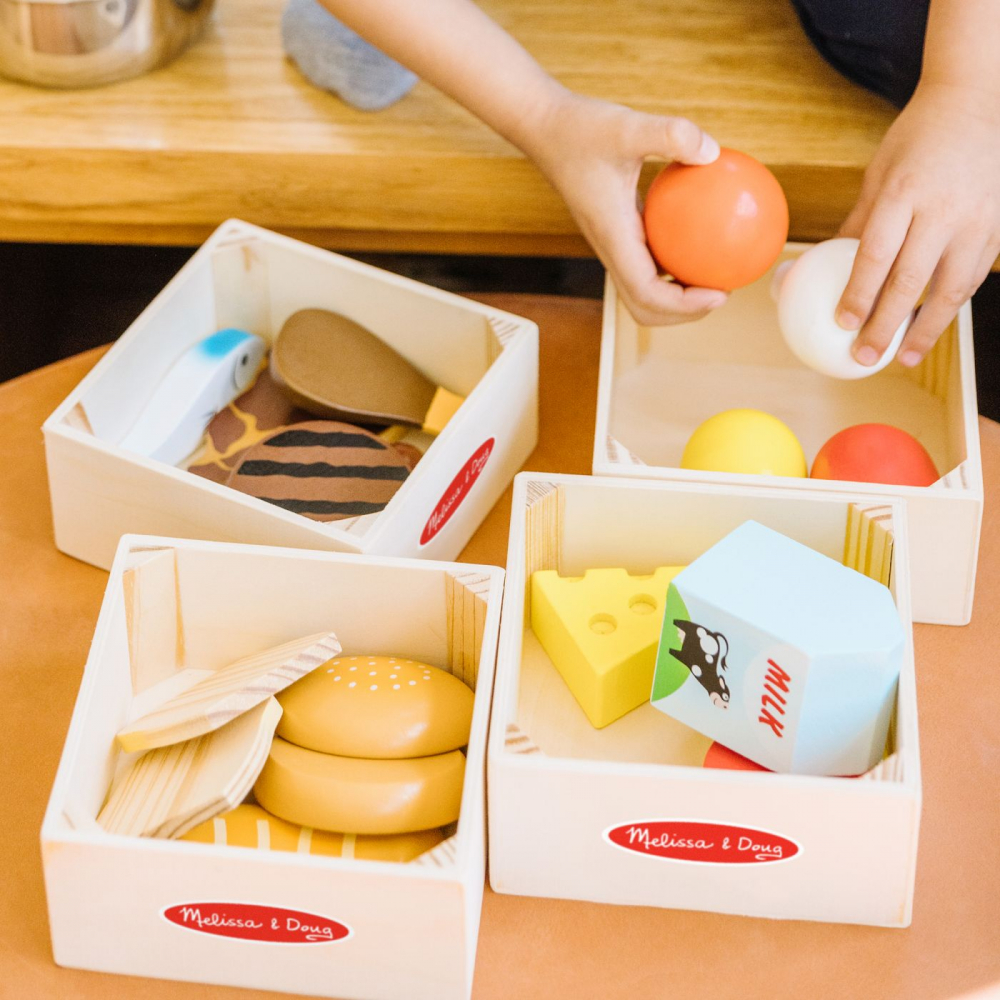 MELISSA SI DOUG SET DE JOACA DIN LEMN PRODUSE ALIMENTARE [6]