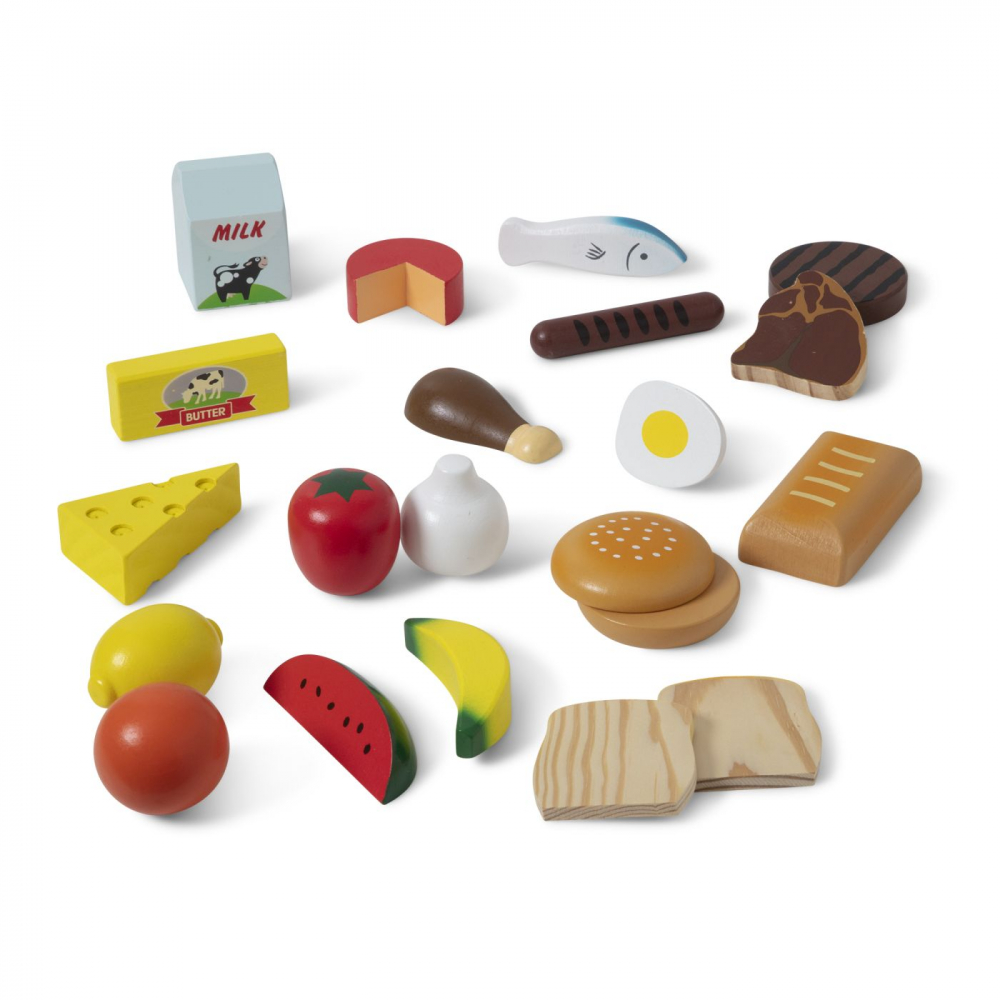 MELISSA SI DOUG SET DE JOACA DIN LEMN PRODUSE ALIMENTARE [2]