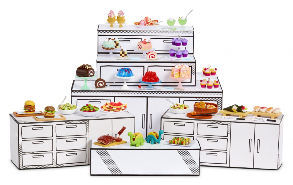 MGA’S MINIVERSE MINI FOOD DINER S3 SET SURPRIZA [3]