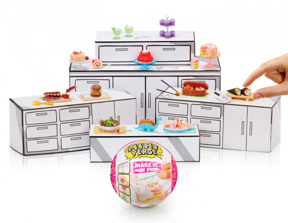 MGA’S MINIVERSE MINI FOOD DINER S3 SET SURPRIZA [7]