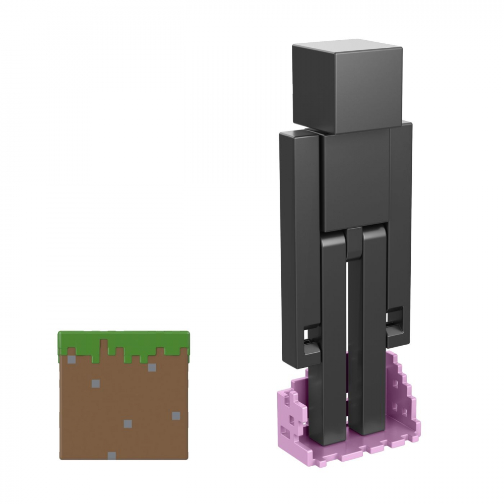 MINECRAFT CRAFT A BLOCK FIGURINA ENDERMAN 8CM [5]