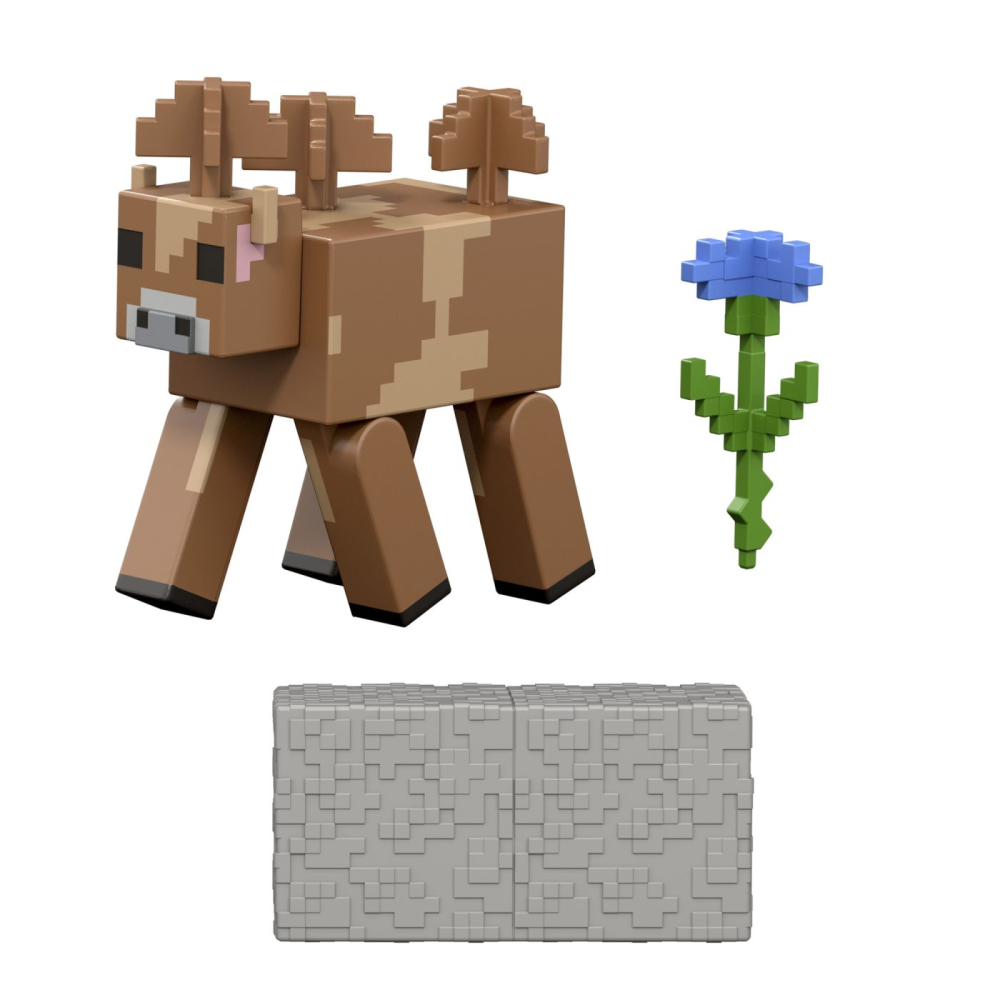 MINECRAFT CRAFT A BLOCK FIGURINA MOOSHROOM 8CM [2]
