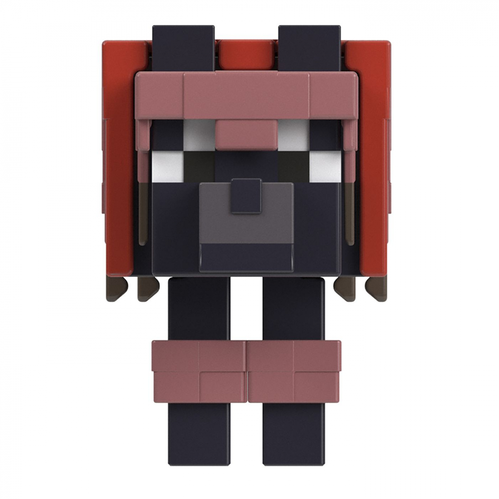 MINECRAFT CRAFT A BLOCK FIGURINA TAMED WOLF 8CM [4]