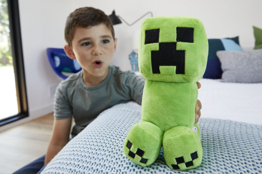 MINECRAFT FIGURINA DE PLUS CREEPER 20CM [4]