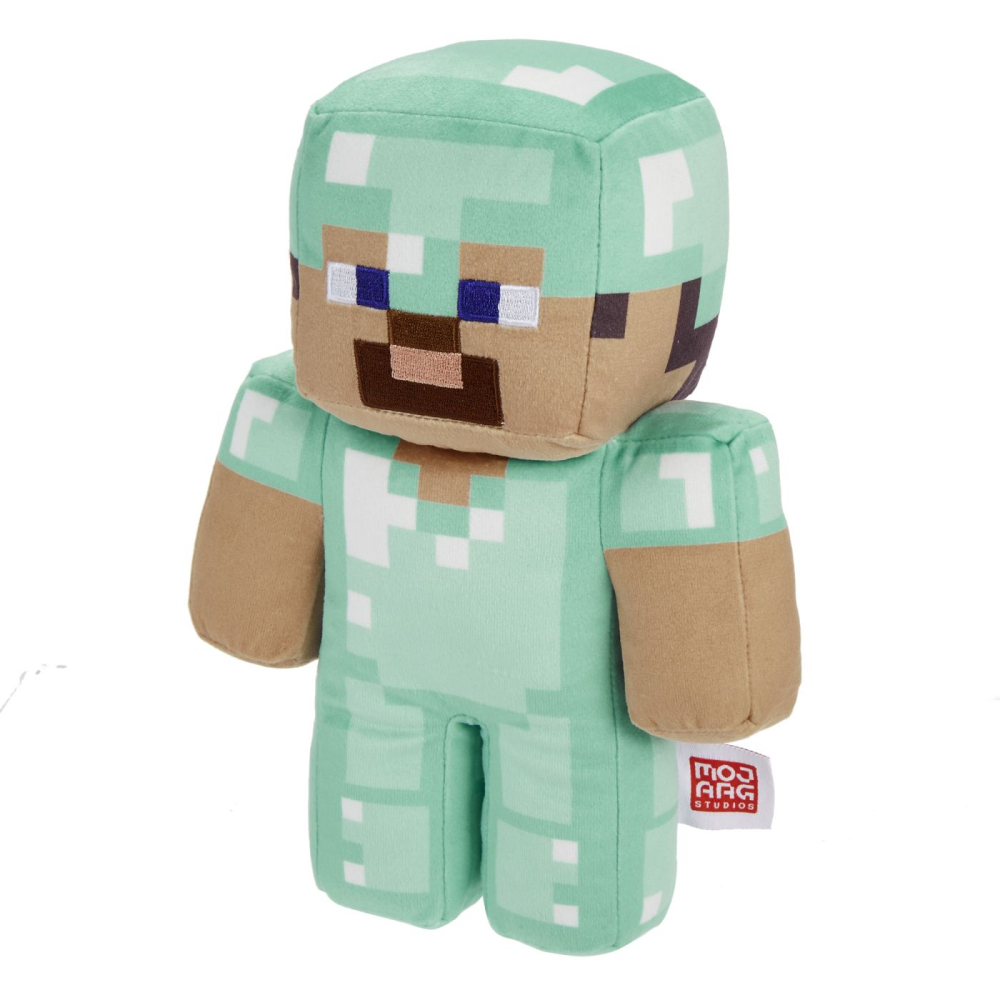 MINECRAFT FIGURINA DE PLUS  DIAMOND STEVE 20CM [5]