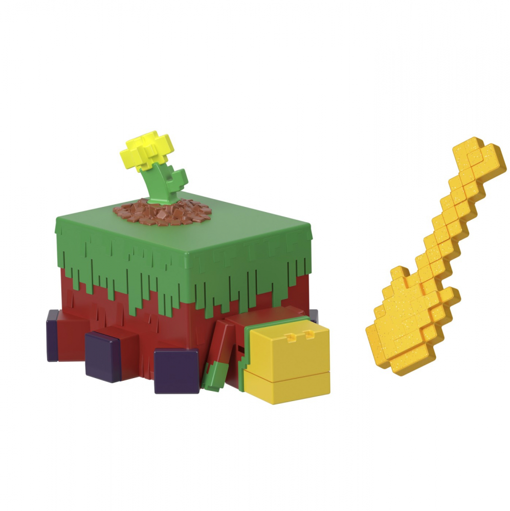 MINECRAFT MINI MODE SET EXPLORARE MINIERA GALBEN [5]