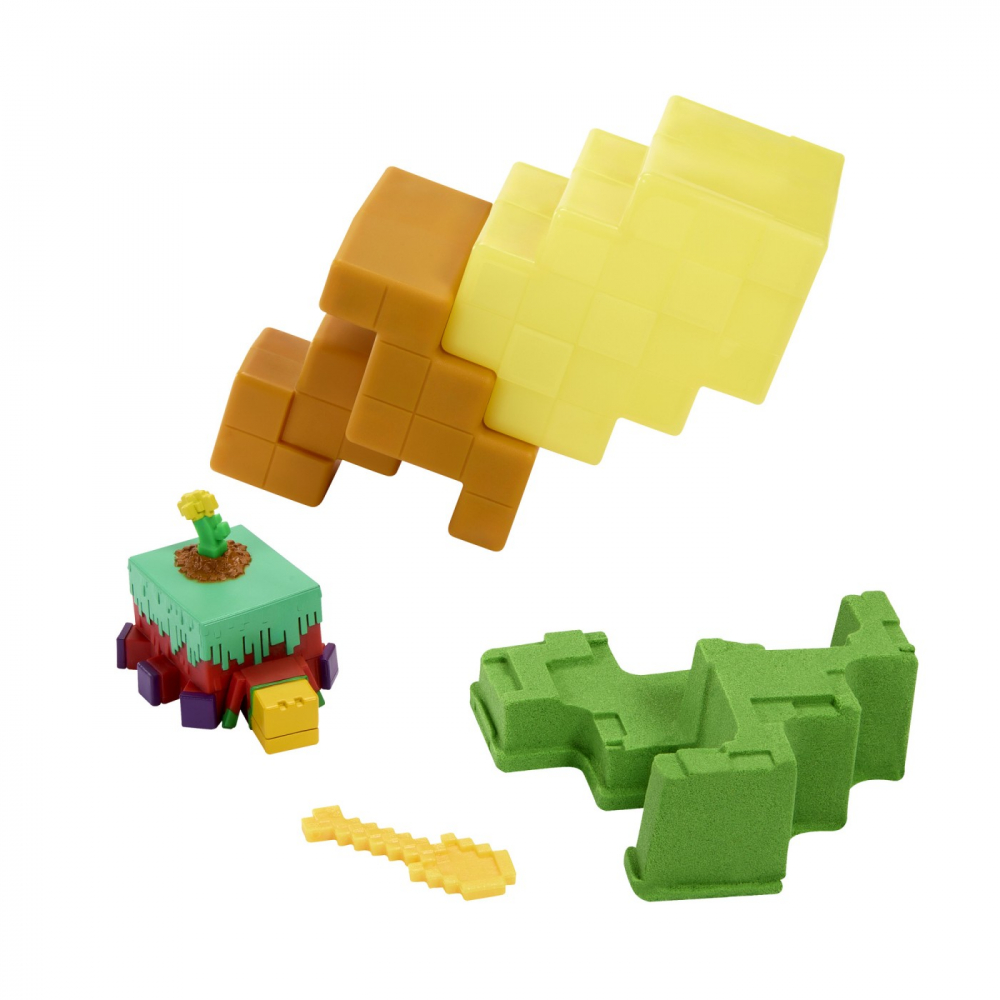 MINECRAFT MINI MODE SET EXPLORARE MINIERA GALBEN [7]