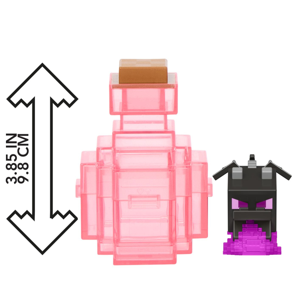 MINECRAFT MINI MODE SET EXPLORARE MINIERA PREPARAREA POTIUNILOR ROZ [9]