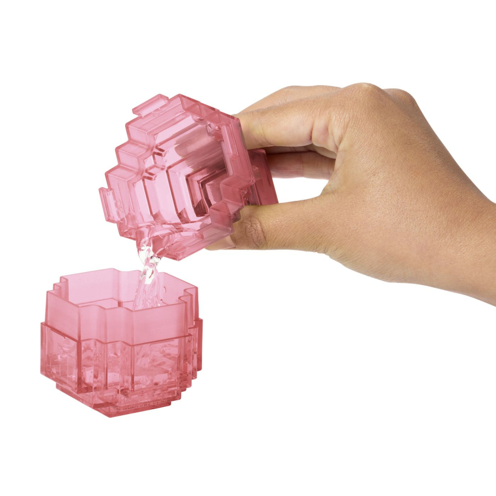 MINECRAFT MINI MODE SET EXPLORARE MINIERA PREPARAREA POTIUNILOR ROZ [7]