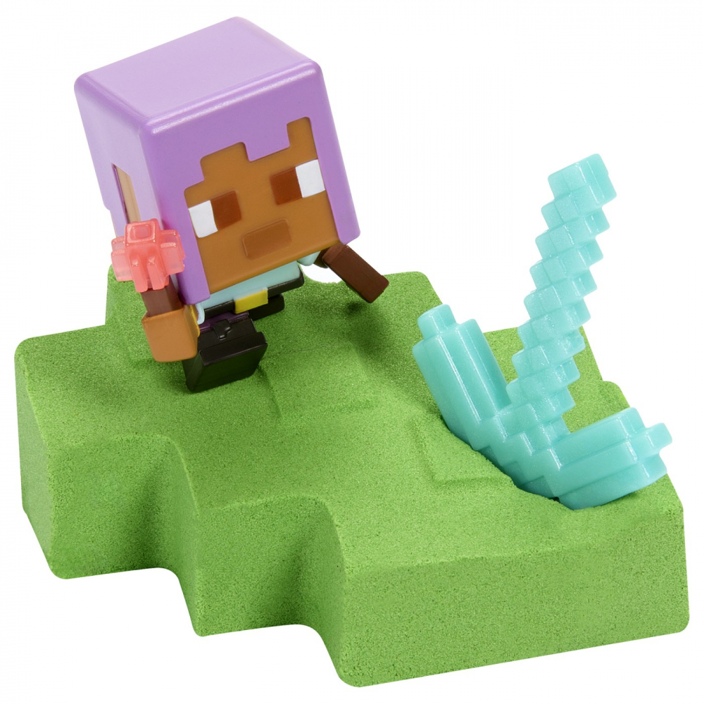 MINECRAFT MINI MODE SET EXPLORARE MINIERA TURQUOISE [4]