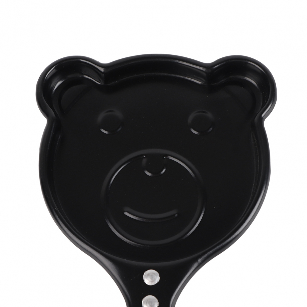 Mini tigaie in forma de urs din inox,non-aderenta,13x26 cm [4]