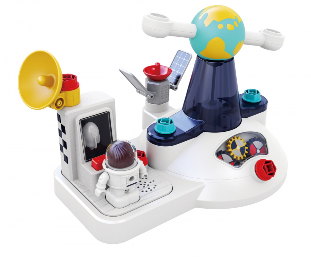 Set de joaca Baza spatiala Miukids cu 2 astronauti si accesorii incluse [4]