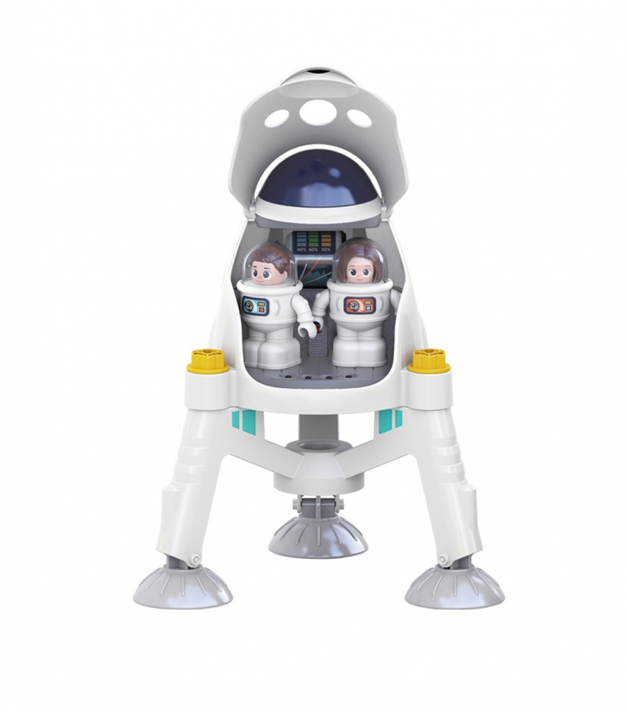 Racheta Miukids spatiala de jucarie cu accesorii incluse [4]