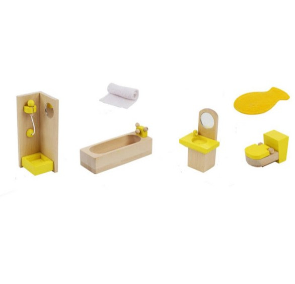 Mobilier din lemn pentru Baie cu dus [5]