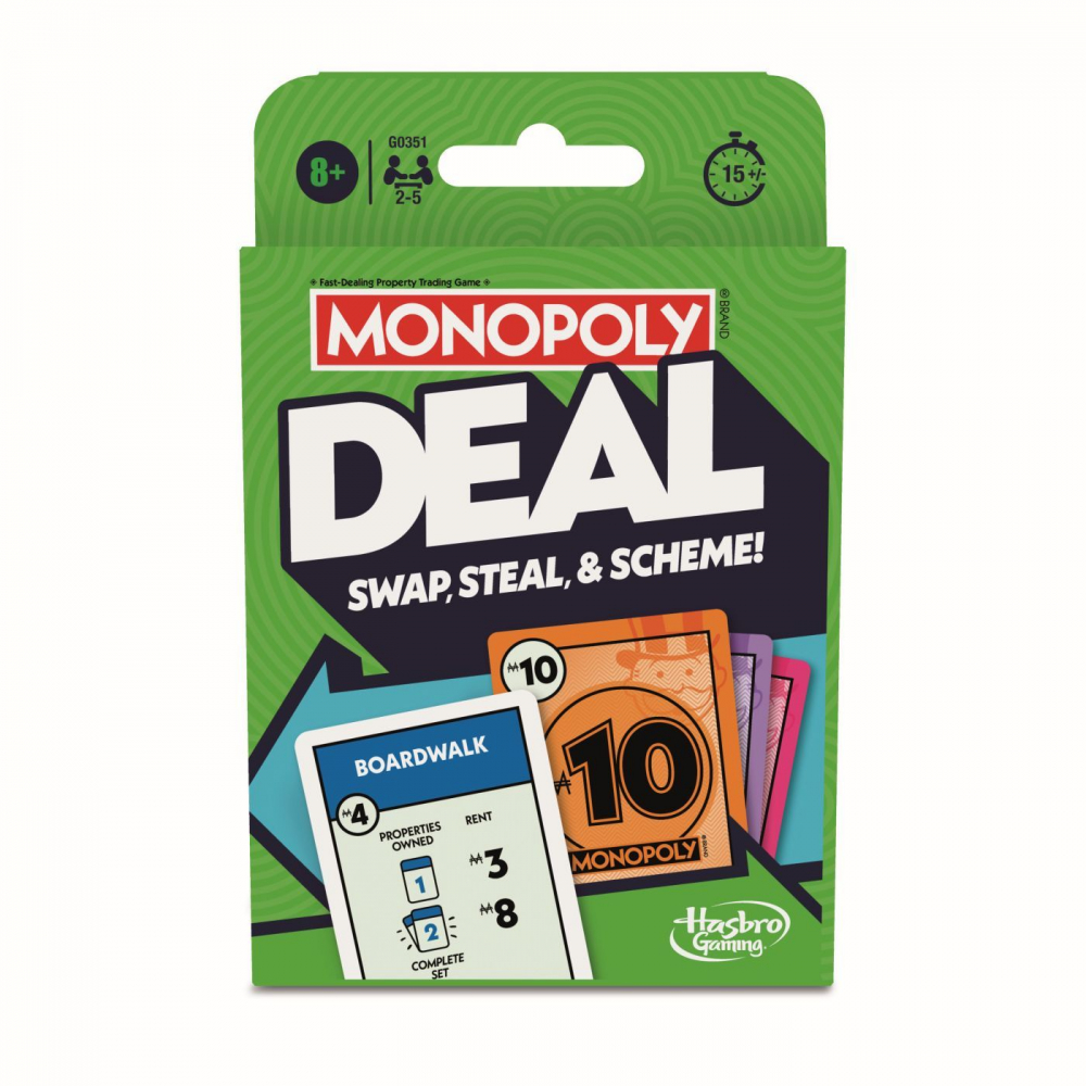 MONOPOLY CARTI DE JOC DEAL LIMBA ENGLEZA