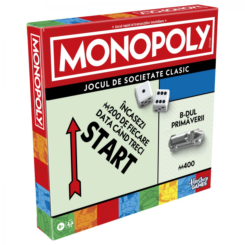 MONOPOLY JOC CLASIC LIMBA ROMANA