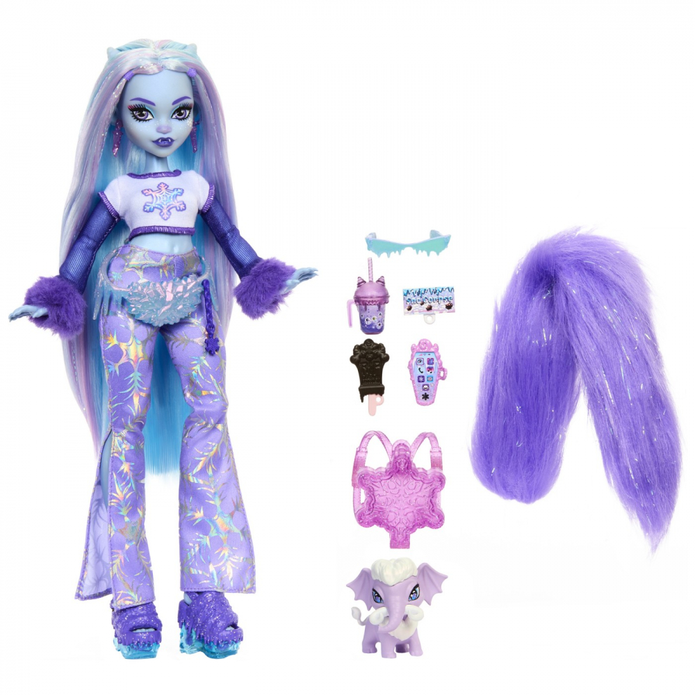 MONSTER HIGH PAPUSA ABBEY BOMINABLE SI ANIMALUT TUNDRA [7]