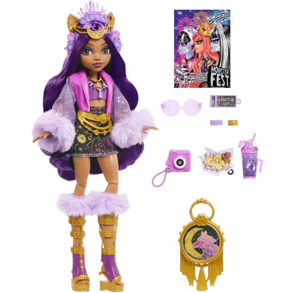 MONSTER HIGH PAPUSA CLAWDEEN WOLF [4]