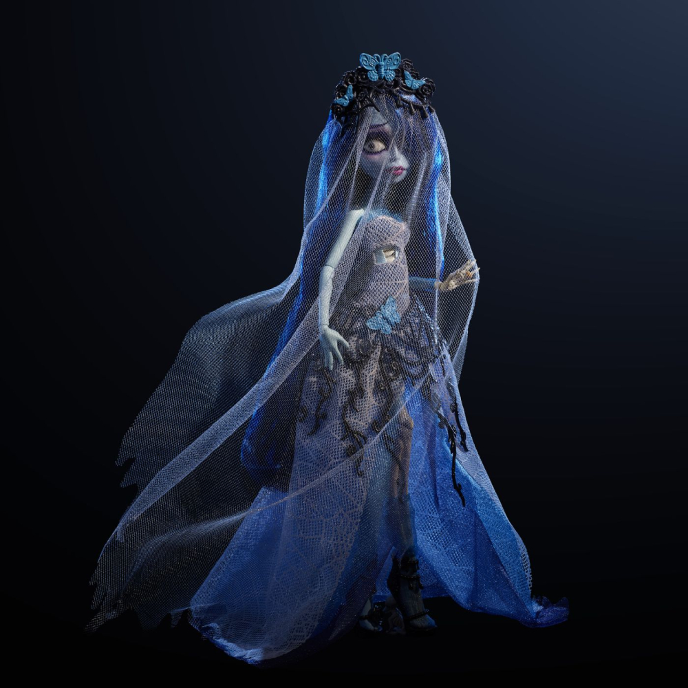 MONSTER HIGH SKULLECTOR PAPUSA EMILY DIN FILMUL CORPSE BRIDE DE TIM BURTONS [5]