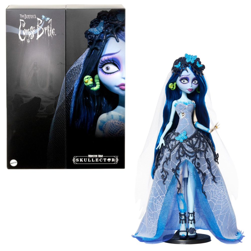 MONSTER HIGH SKULLECTOR PAPUSA EMILY DIN FILMUL CORPSE BRIDE DE TIM BURTONS [9]