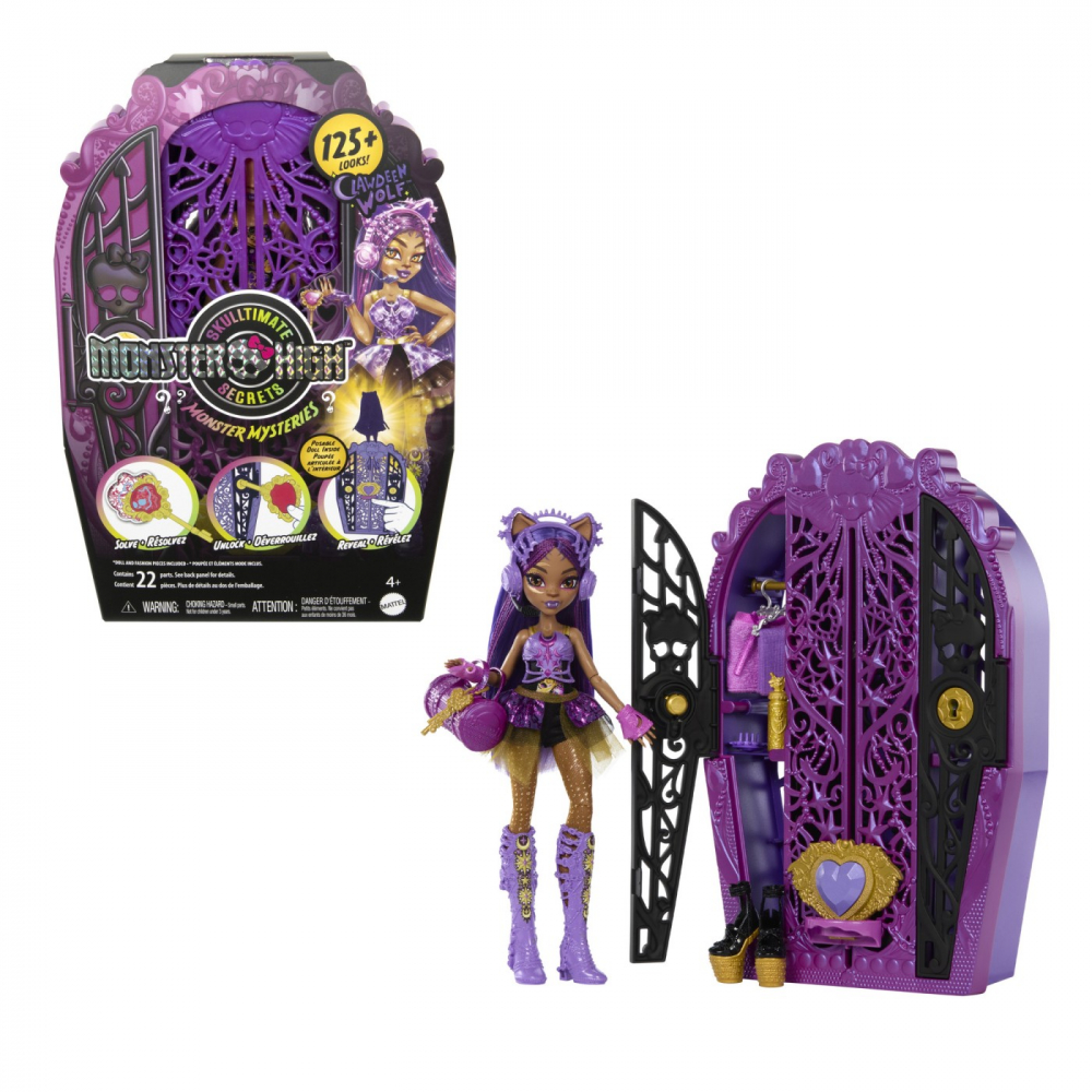 MONSTER HIGH SKULLTIMATE SECRETS PAPUSA CLAWDEEN WOLF [7]